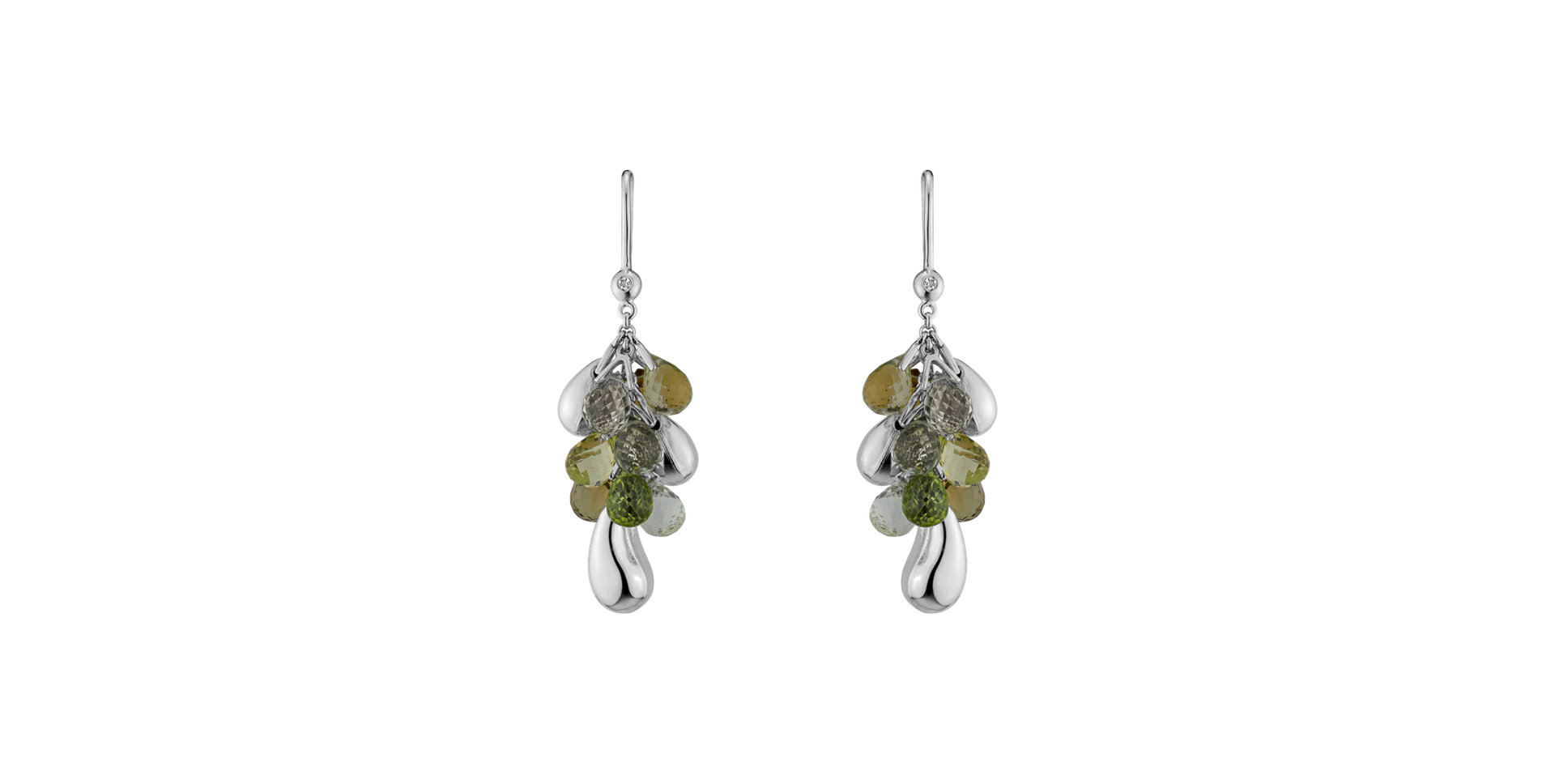 Diamond earrings and gemstones Loggia