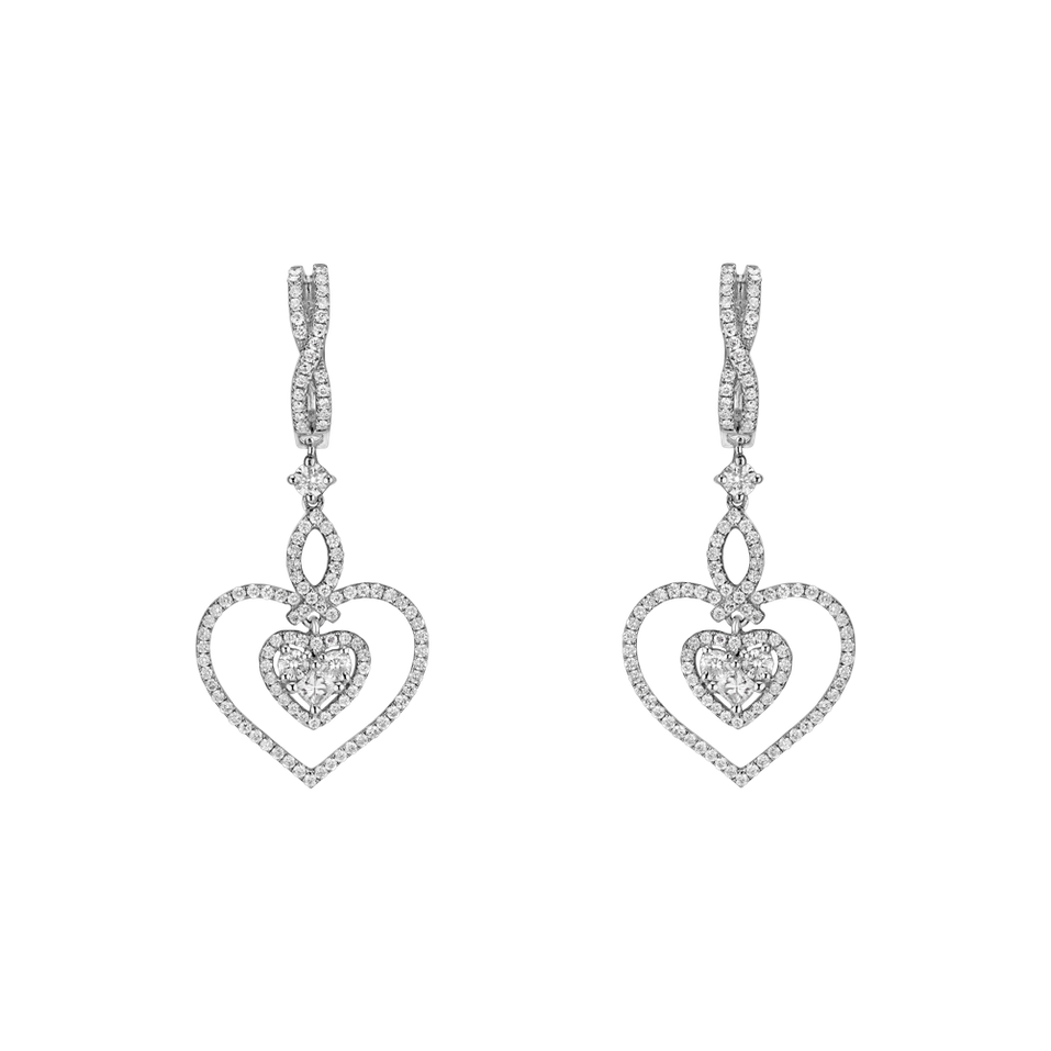 Diamond earrings Highschool Sweethearts