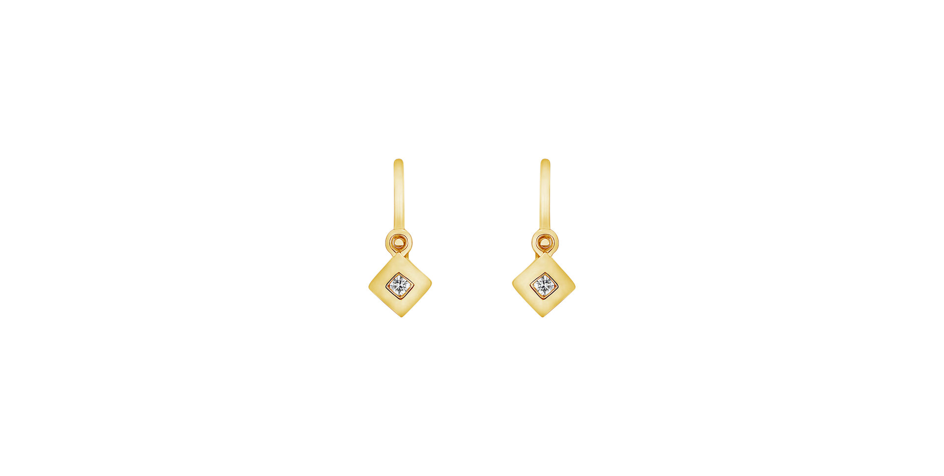 Children's diamond earrings Diamond Baby