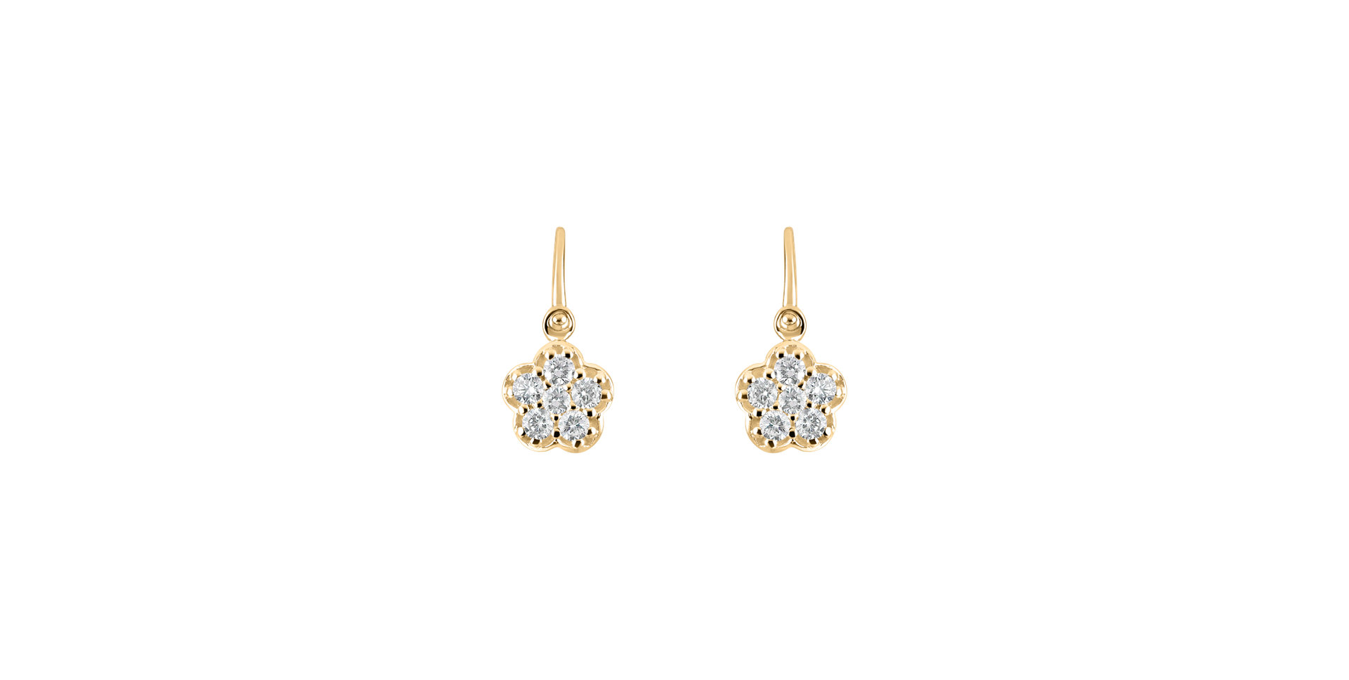 Children's diamond earrings Arleta