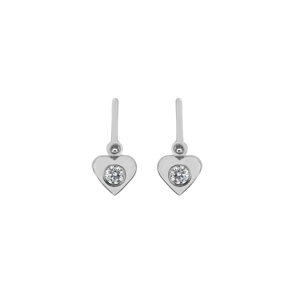 Children's diamond earrings Selma