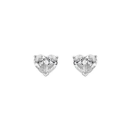 Diamond earrings Cold Heart