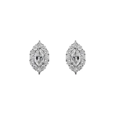 Diamond earrings Rising Opium