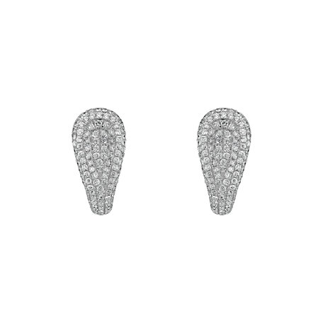 Diamond earrings Freyja