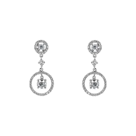 Diamond earrings Luminesce