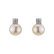 Diamond earrings with Pearl Pearl Fairytale2