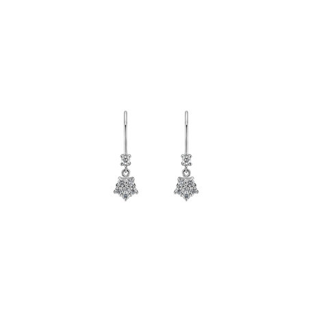 Diamond earrings Heartfelt Tenderness