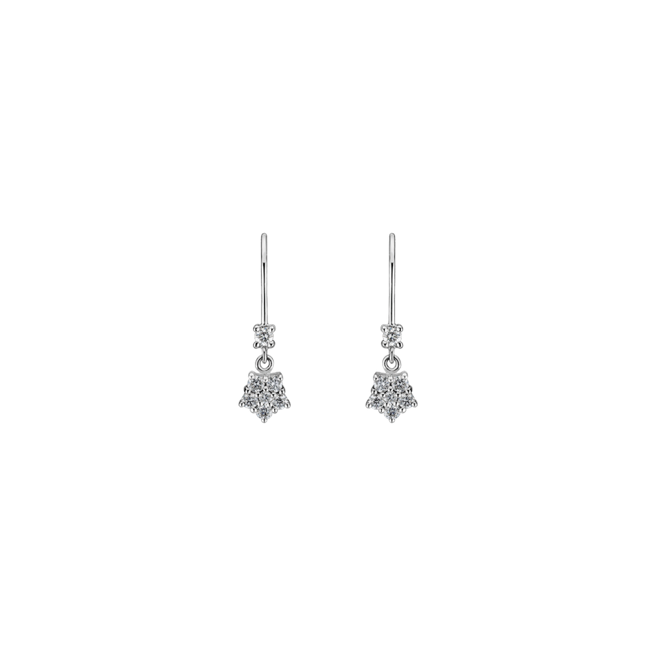 Diamond earrings Heartfelt Tenderness