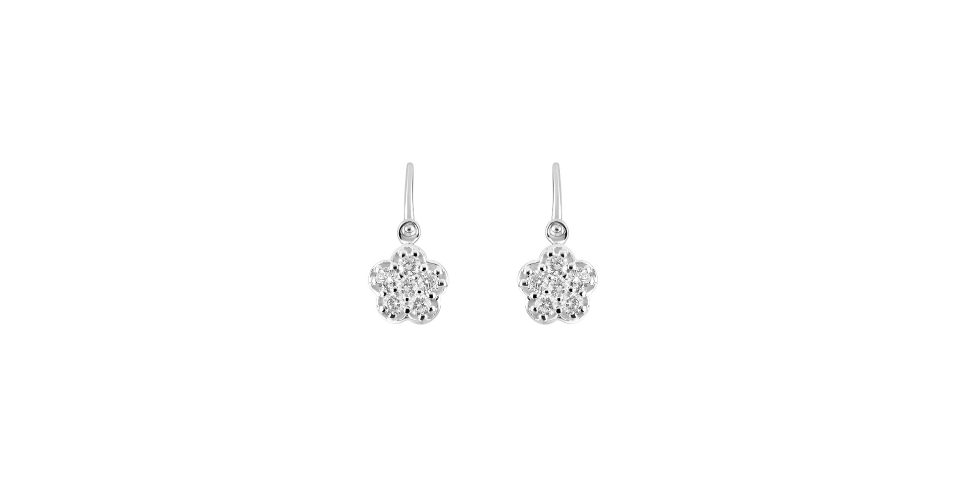 Children's diamond earrings Arleta