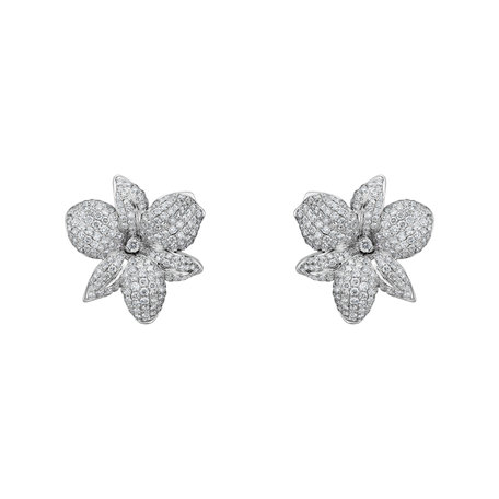 Diamond earrings Mystic Flora