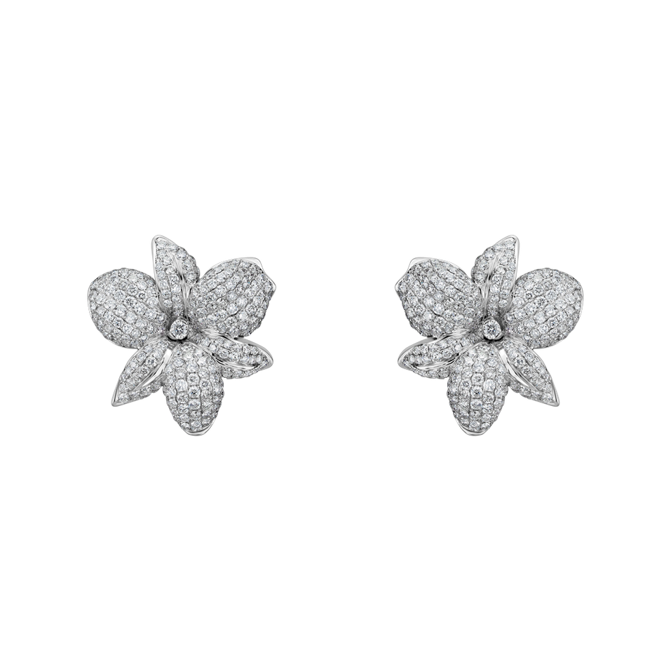 Diamond earrings Mystic Flora