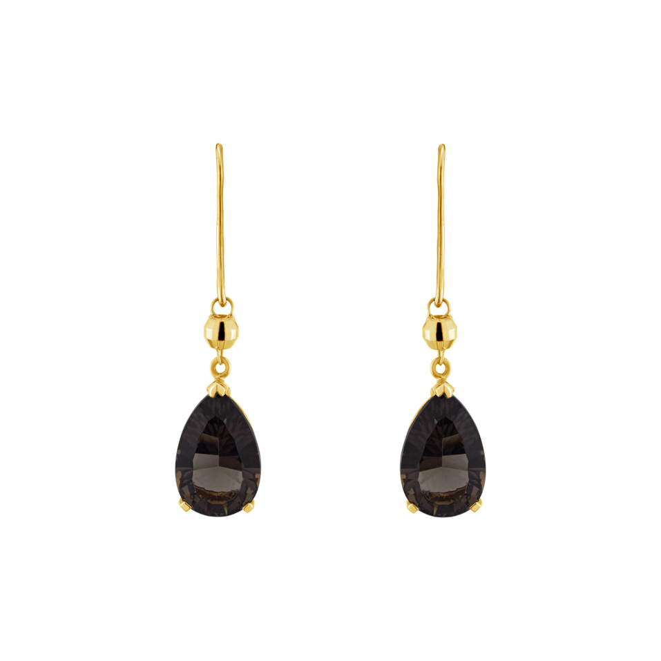 Earrings with Quartz Glorious Purpose