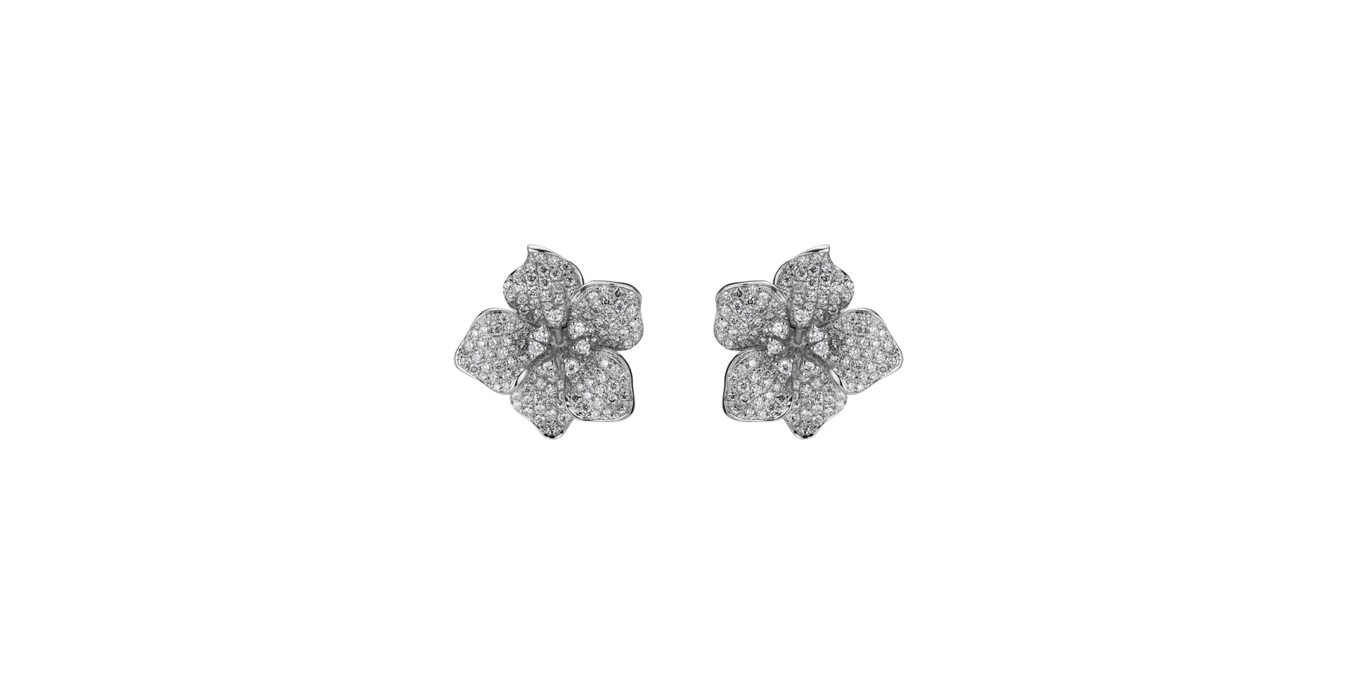 Diamond earrings Dahlia