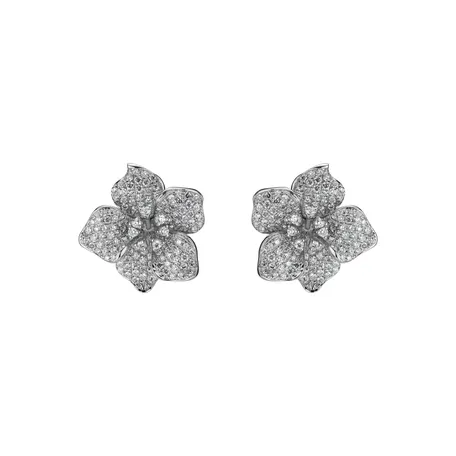 Diamond earrings Dahlia