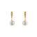 Diamond earrings with Pearl Water Elegance2