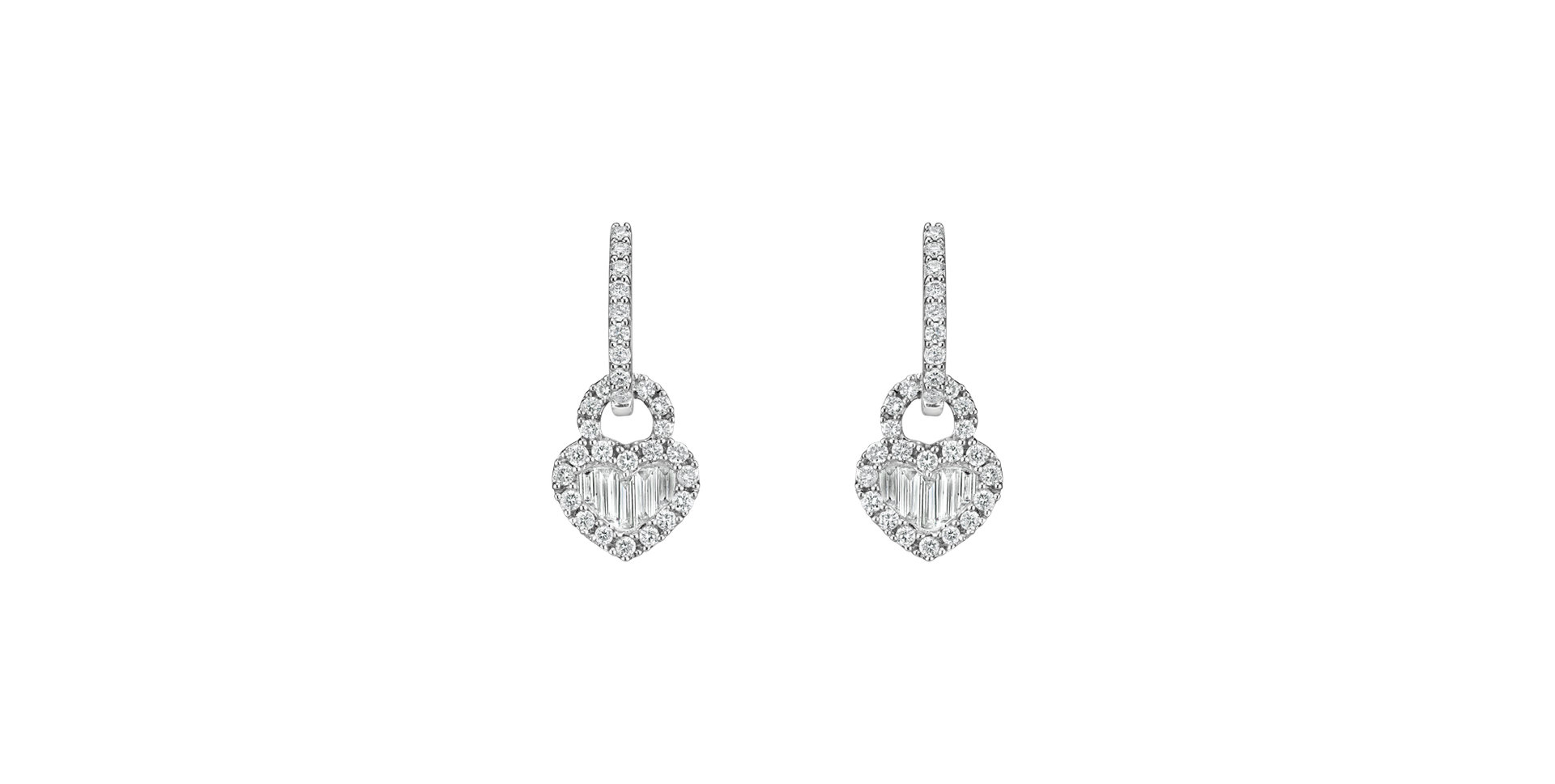 Diamond earrings Indra