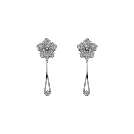 Diamond earrings Miss Flora