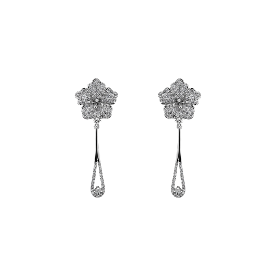 Diamond earrings Miss Flora