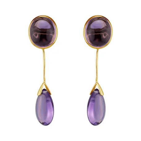 Earrings with Amethyst Nona