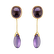 Earrings with Amethyst Nona2