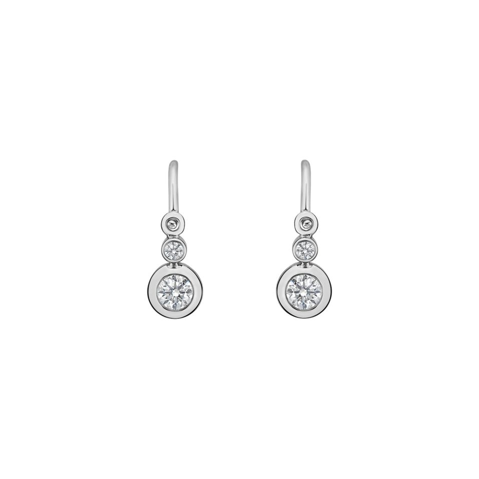 Children's diamond earrings Diamond Beauty