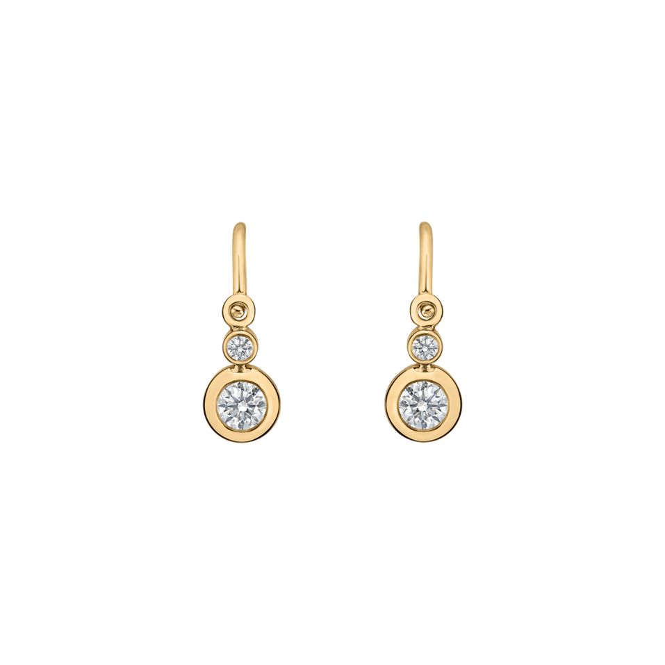 Children's diamond earrings Diamond Beauty