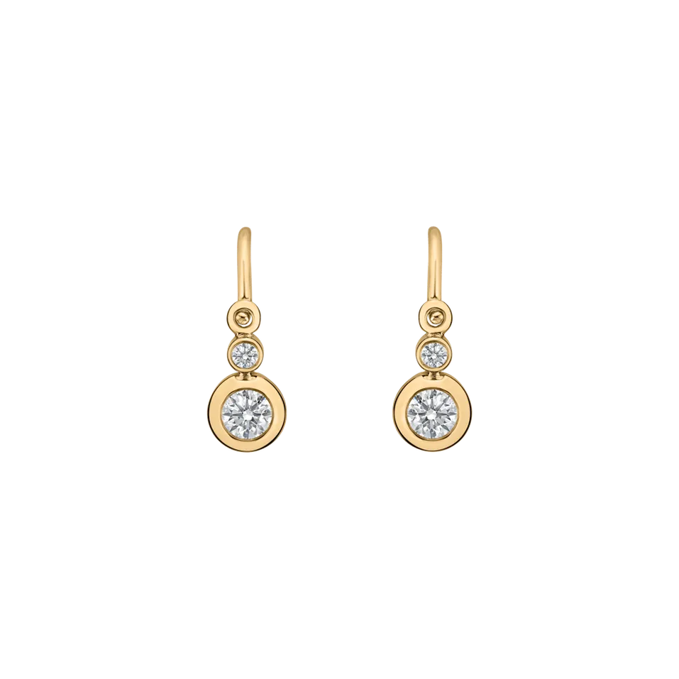 Children's diamond earrings Diamond Beauty