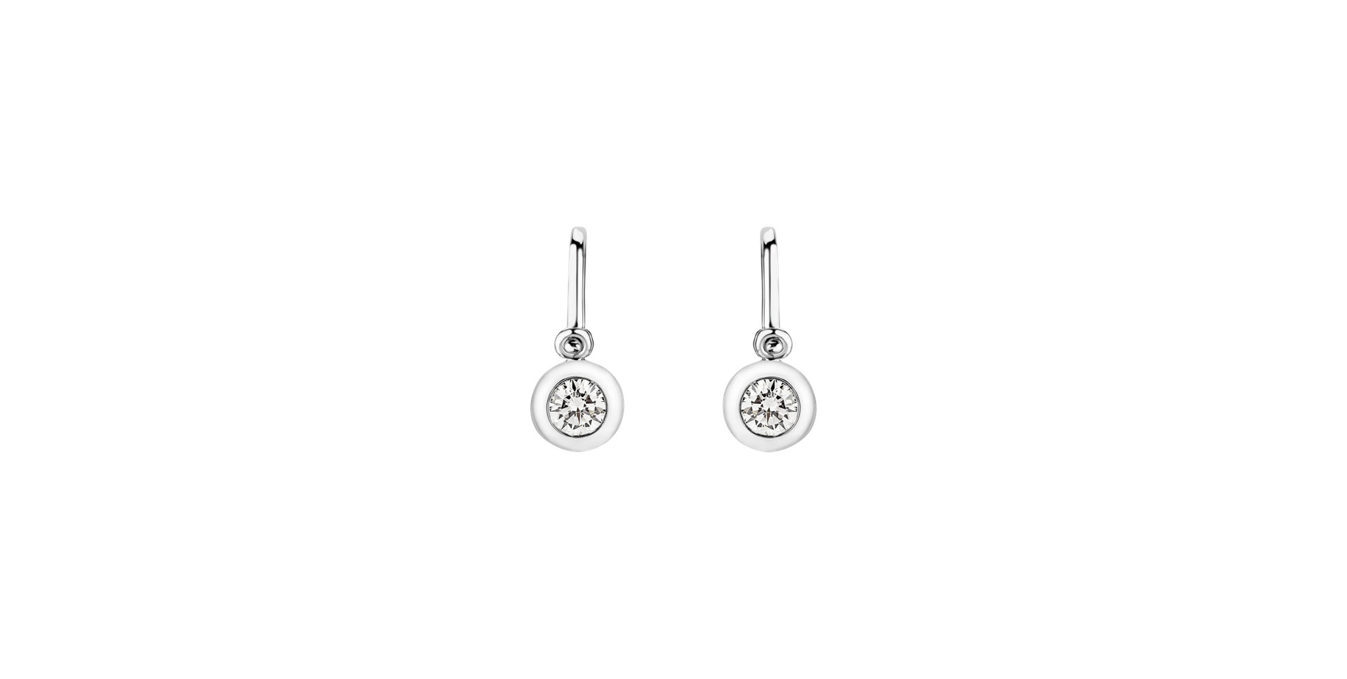 Children's diamond earrings Brilliant Girl