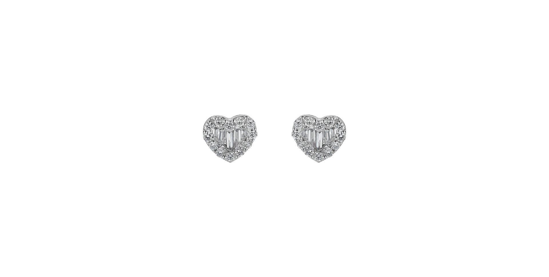 Diamond earrings Endless love