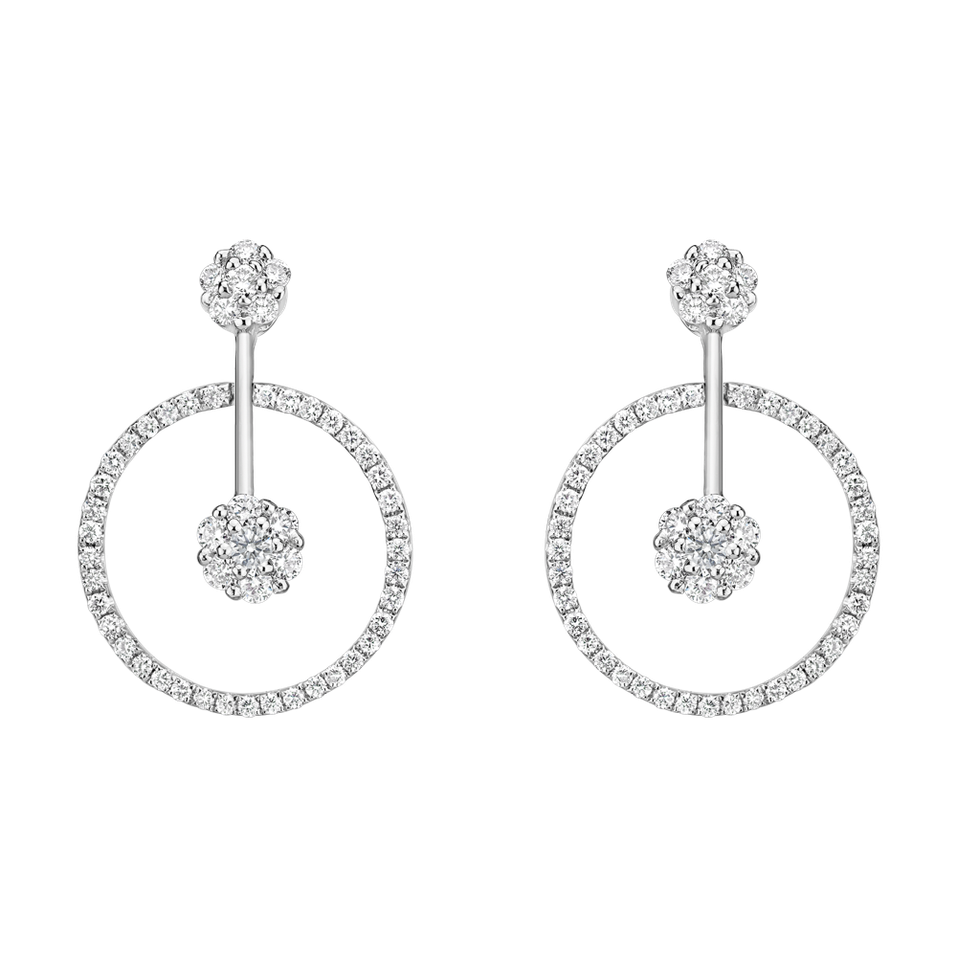 Diamond earrings Samina