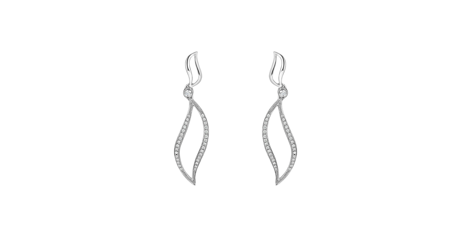 Diamond earrings Aleena