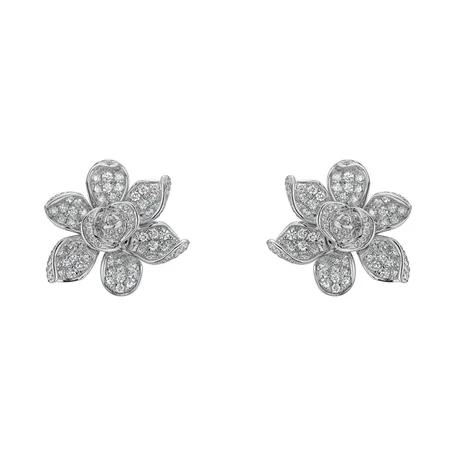 Diamond earrings Princess Miyuki