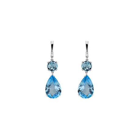 Diamond earrings and Topaz Mag Witch