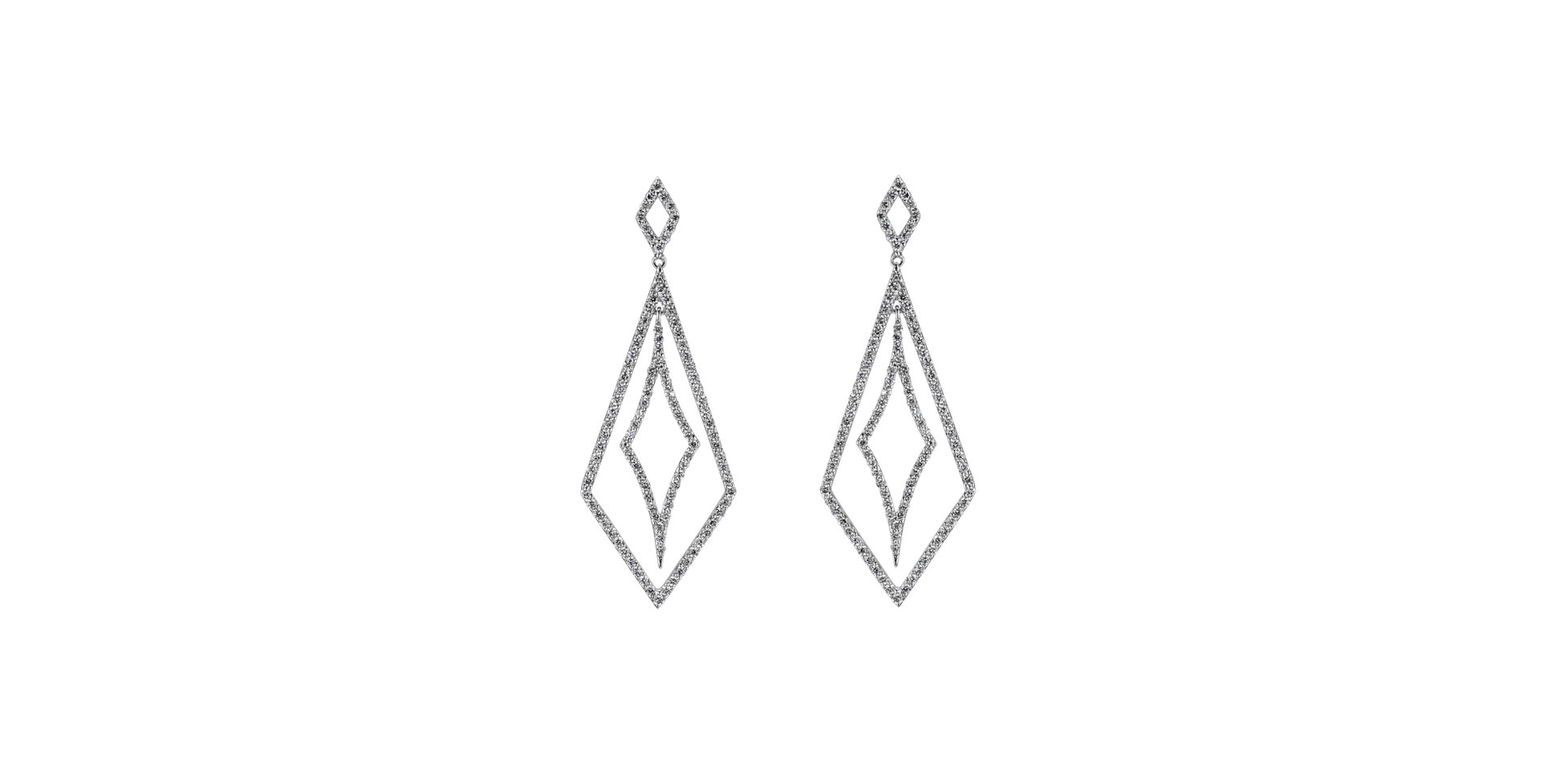 Diamond earrings Brilliant Radiance