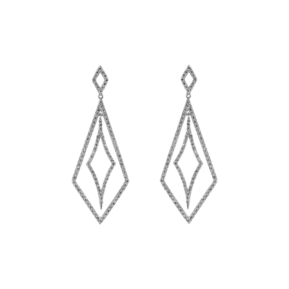 Diamond earrings Brilliant Radiance