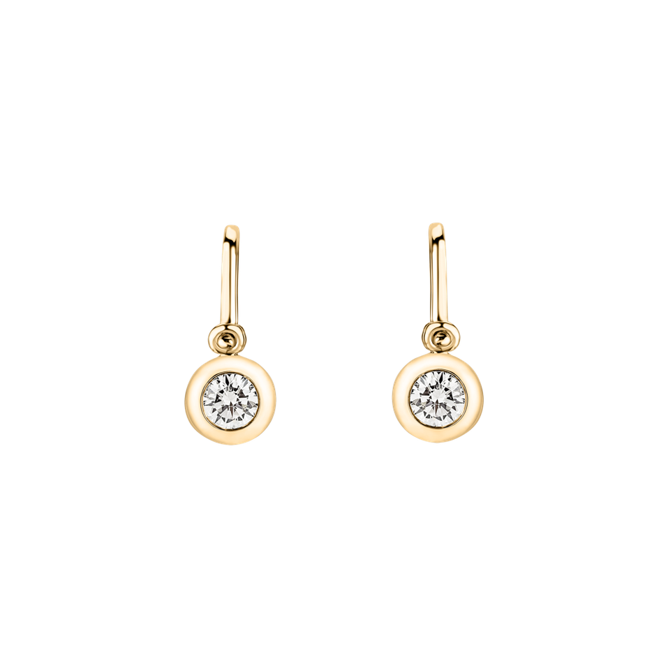 Children's diamond earrings Brilliant Girl