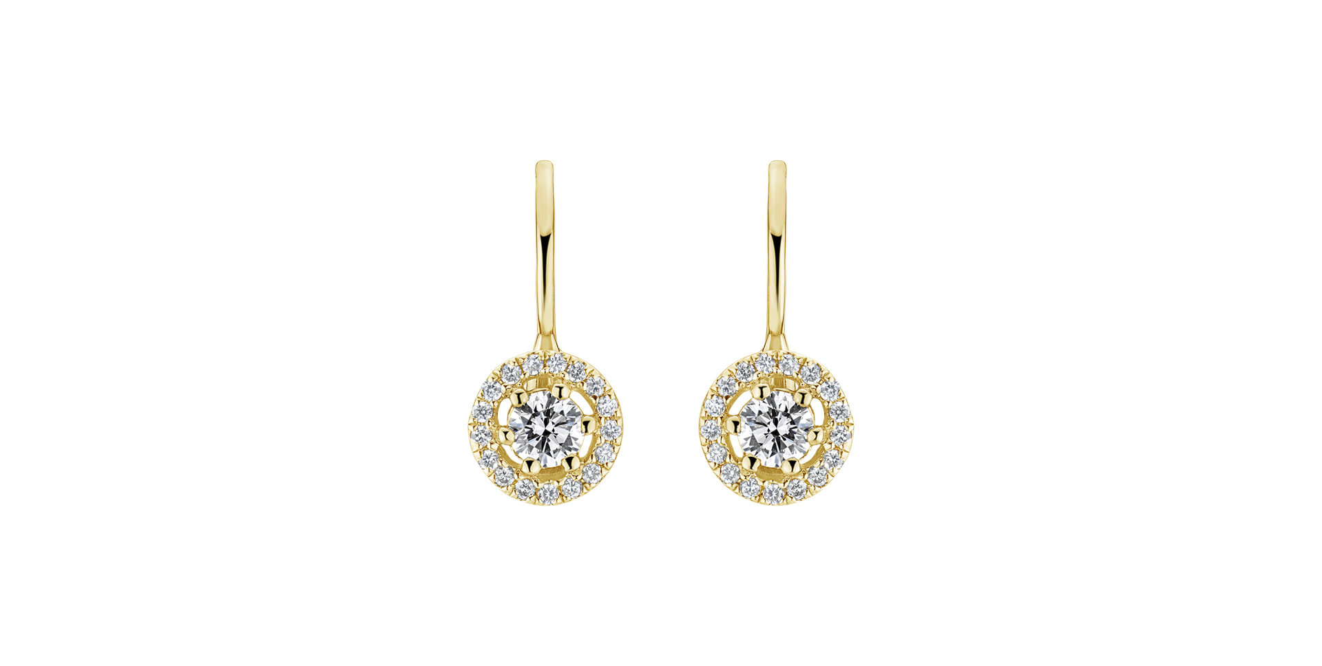Diamond earrings Night Magic