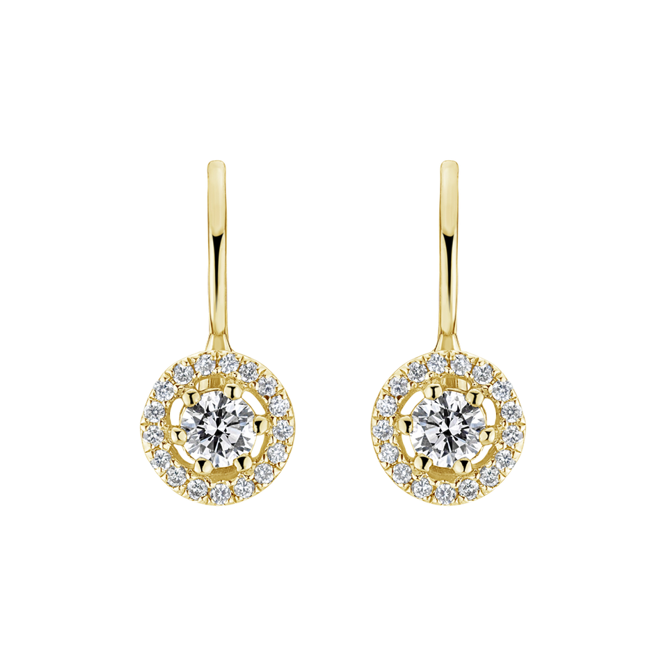 Diamond earrings Night Magic