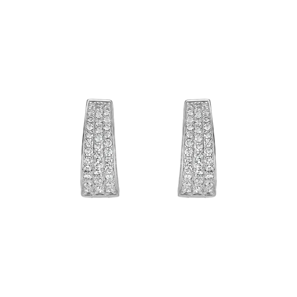 Diamond earrings Harmonia
