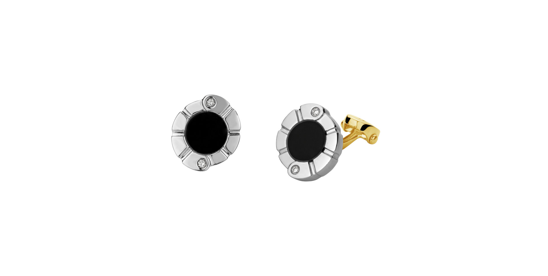 Cufflinks with Onyx Personal Hero