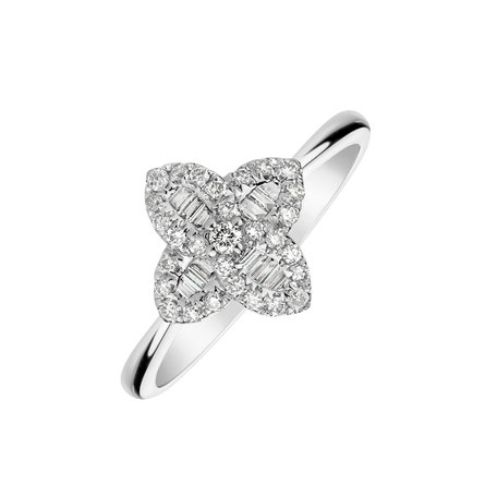 Diamond ring Rosaleta