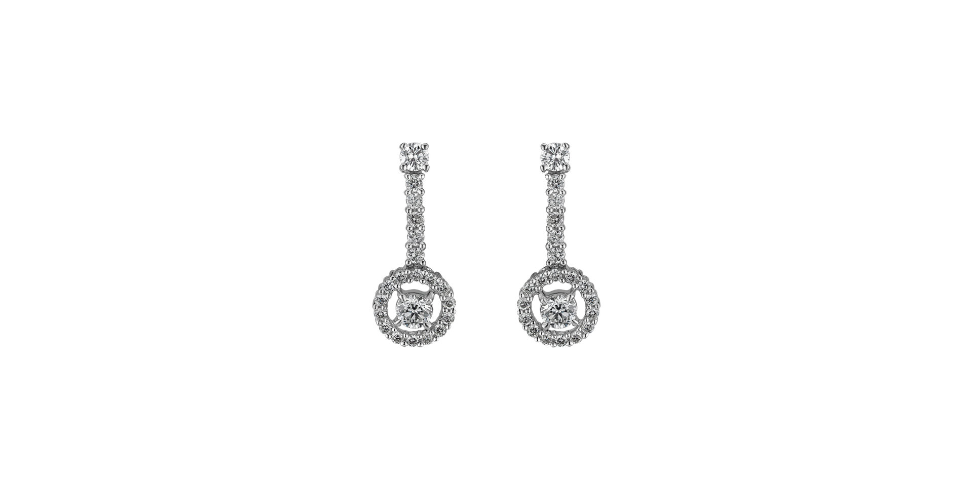 Diamond earrings Devotion of Stars
