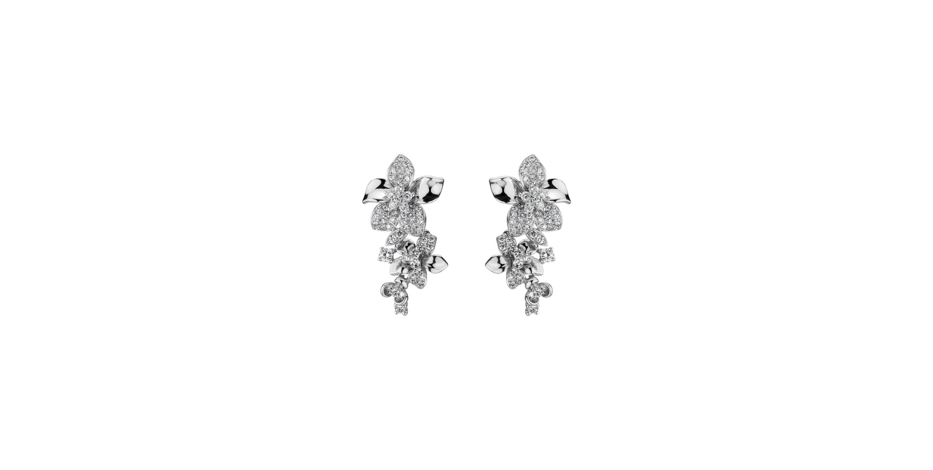 Diamond earrings Meadow Marvels