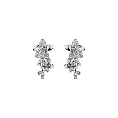 Diamond earrings Meadow Marvels