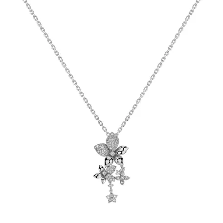 Diamond pendant Celestial Garden