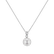 Diamond pendant with Pearl Isabelle2