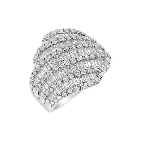Diamond ring Sea Shell
