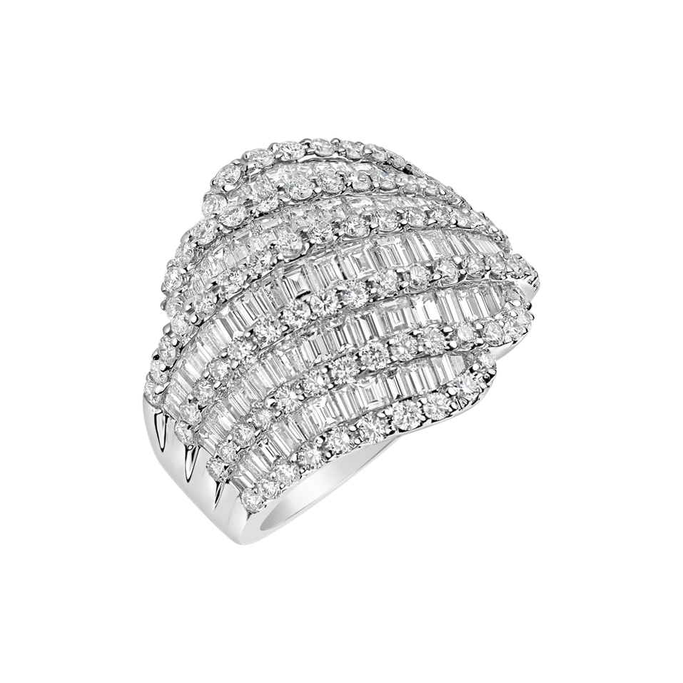 Diamond ring Sea Shell