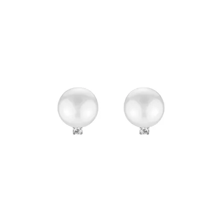 Earrings with Pearl diamonds Ancient Oasis