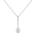 Diamond necklace with Pearl Ocean Drop2